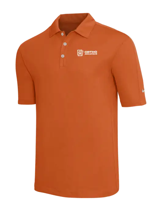 Nike Orange Tech Sport Dri-FIT Polo w/Ortho Logo