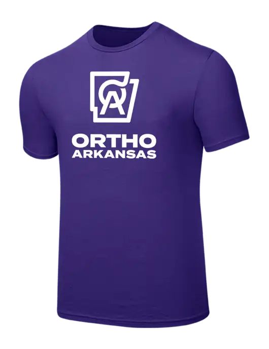Seriously Soft Purple T-Shirt w/Ortho Logo