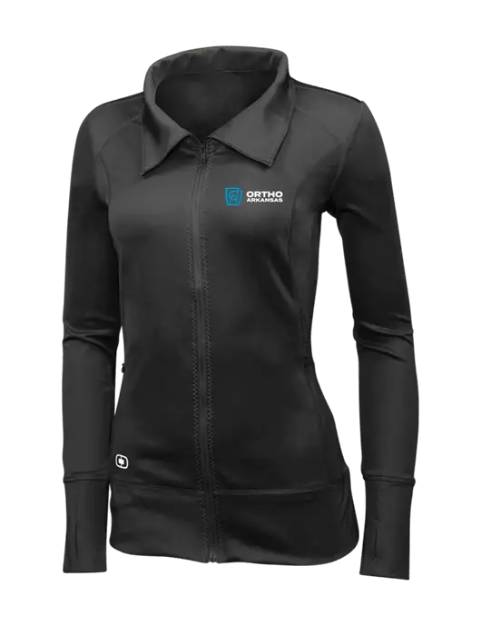 OGIO Blacktop Womens Endurance Fulcrum Full-Zip w/Ortho Logo
