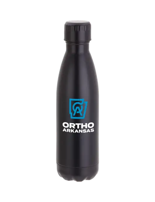 City Go Matte Black 17 oz Insulated Bottle w/Ortho Logo