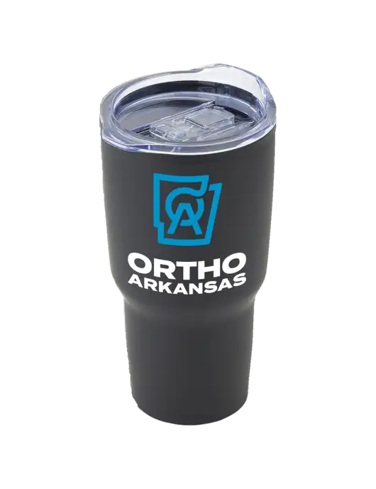 Odyssey Black 30 oz Travel Tumbler w/Ortho Logo