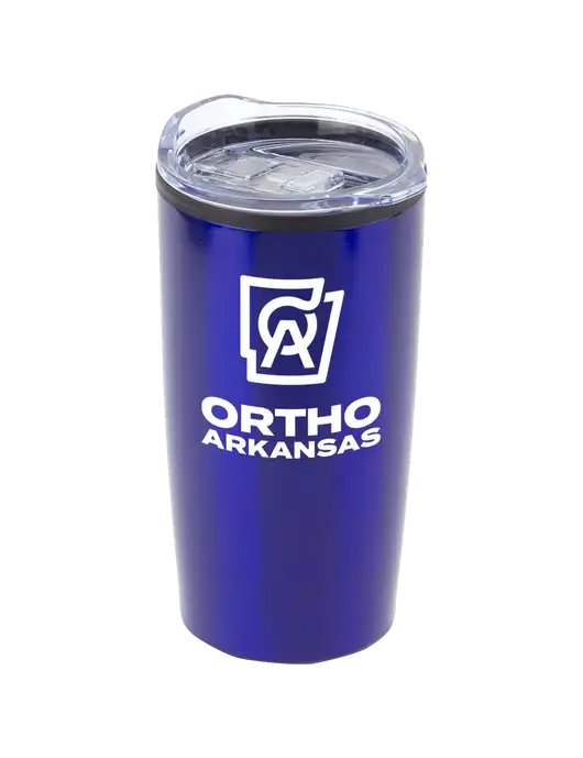 Olympus Blue 20 oz Tumbler w/Ortho Logo