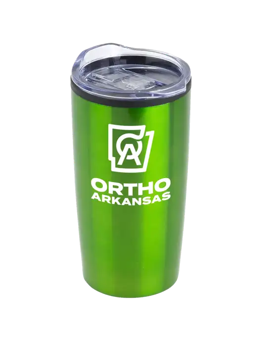 Olympus Green 20 oz Tumbler w/Ortho Logo