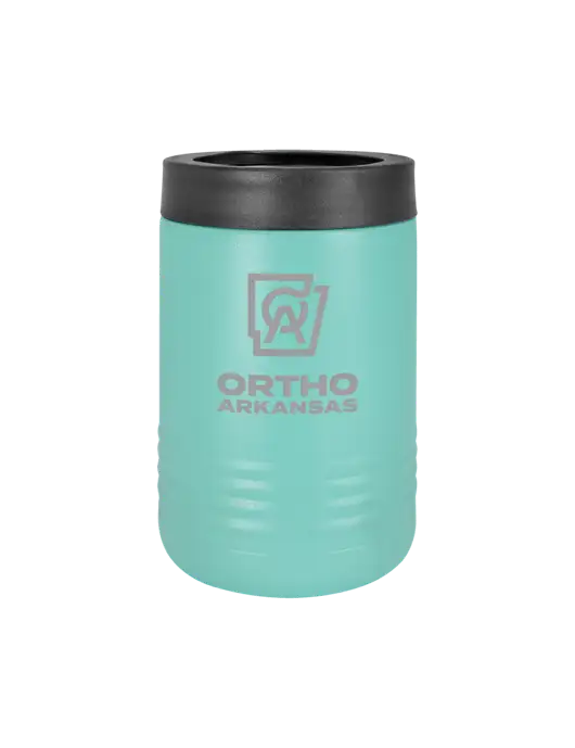 Polar Camel 12 oz Powder Coated Seafoam Vacuum Insulated Beverage Holder w/Ortho Logo