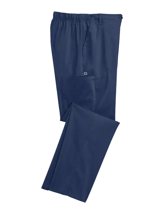 WonderWink Navy Mens Premiere Flex Cargo Pant w/No Logo