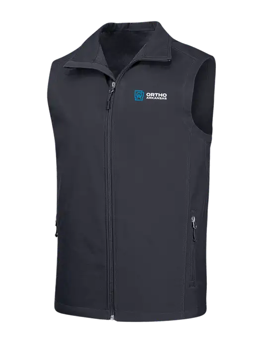 Dark Grey Core Soft Shell Vest w/Ortho Logo
