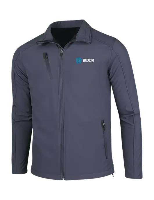 Dark Grey Welded Softshell Jacket w/Ortho Logo