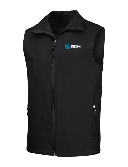 Black Core Soft Shell Vest w/Ortho Logo