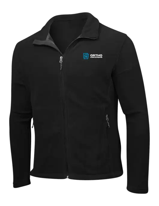 Black Fleece Jacket w/Ortho Logo