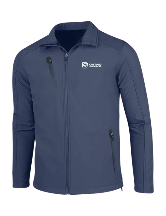 Navy Welded Softshell Jacket w/Ortho Logo