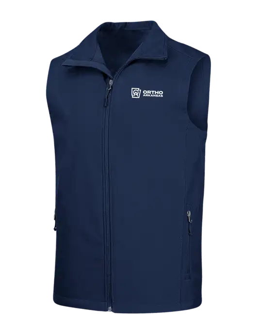 Navy Core Soft Shell Vest w/Ortho Logo