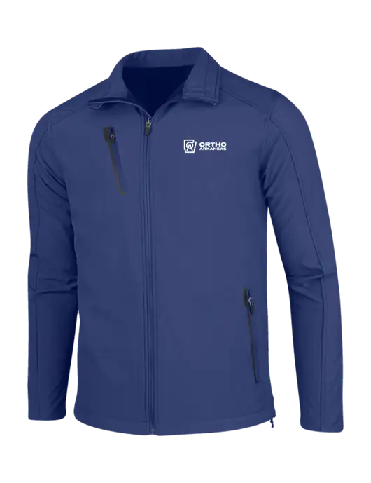 Dark Royal Welded Softshell Jacket w/Ortho Logo