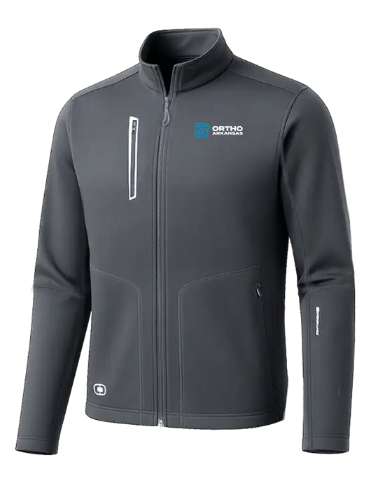 OGIO Dark Grey Endurance Fulcrum Full-Zip w/Ortho Logo