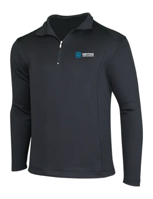 NIKE Black Sport Cover-Up w/Ortho Logo