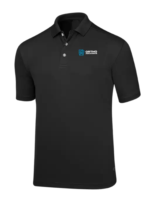 Callaway Core Black Performance Polo w/Ortho Logo