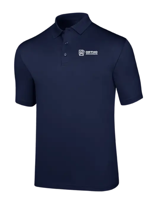 Callaway Opti-Dri Navy Chev Polo w/Ortho Logo