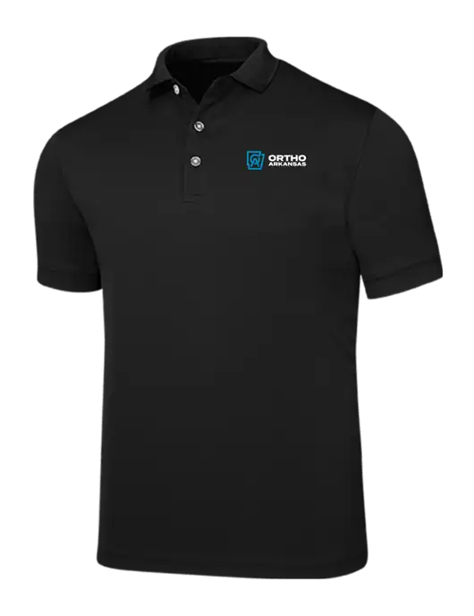 Callaway Ottoman Black Polo w/Ortho Logo