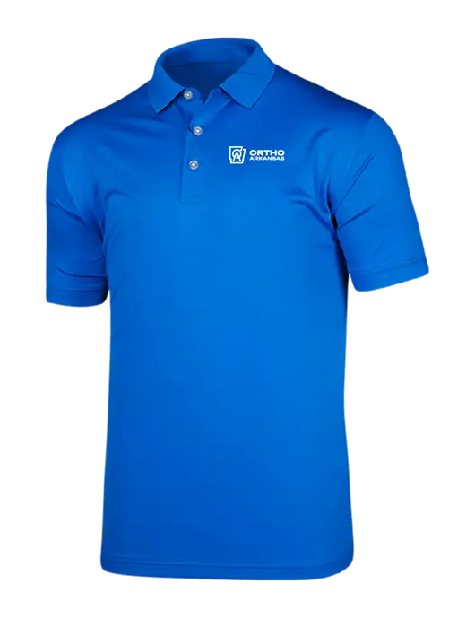 Callaway Vibrant Royal Blue Ventilated Polo w/Ortho Logo