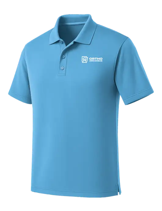 Carolina Blue Dry Zone UV Micro Mesh Polo w/Ortho Logo