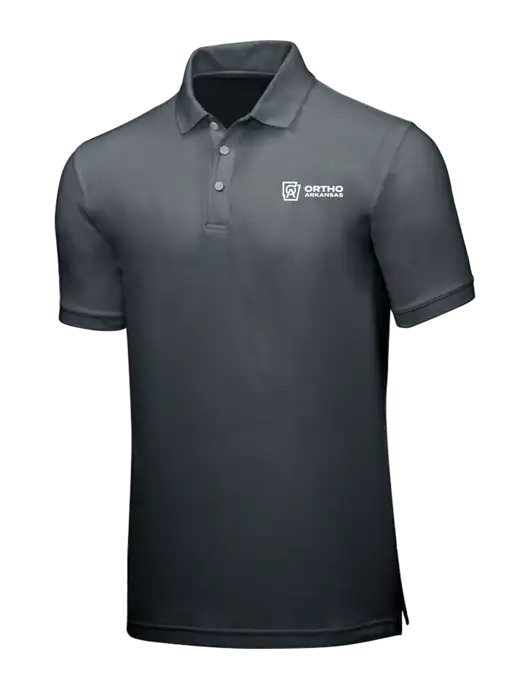 Dark Grey Core Classic Pique w/Ortho Logo