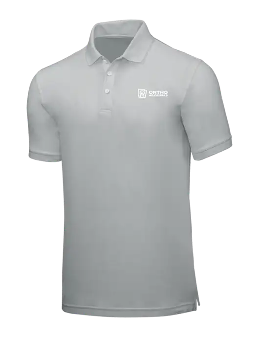 Light Grey Core Classic Pique w/Ortho Logo