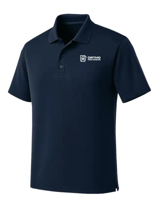Dark Navy Dry Zone UV Micro Mesh Polo w/Ortho Logo