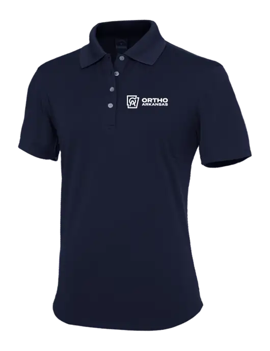 Callaway Womens Core Navy Performance Polo w/Ortho Logo