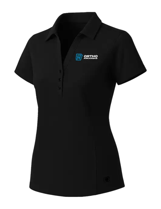 OGIO Womens Blacktop ONYX Polo w/Ortho Logo