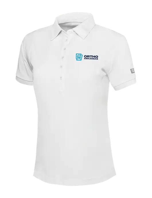 OGIO Womens Bright White Jewel Polo w/Ortho Logo
