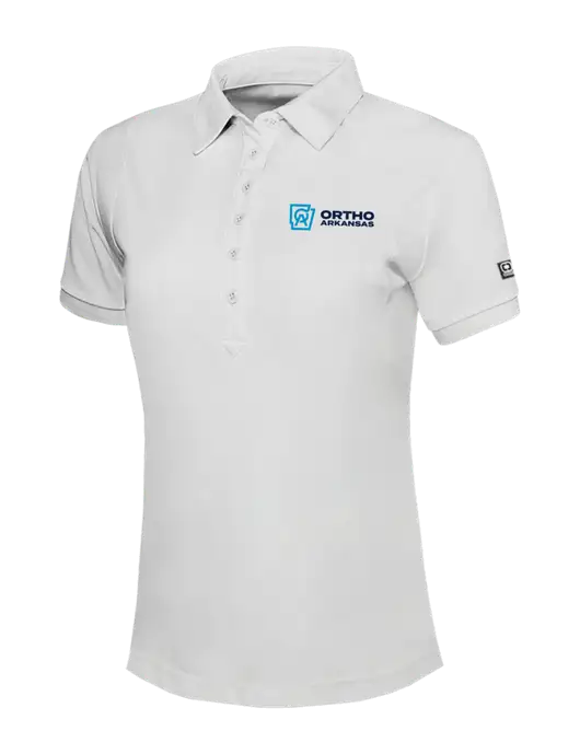 OGIO Womens Bright White Jewel Polo w/Ortho Logo