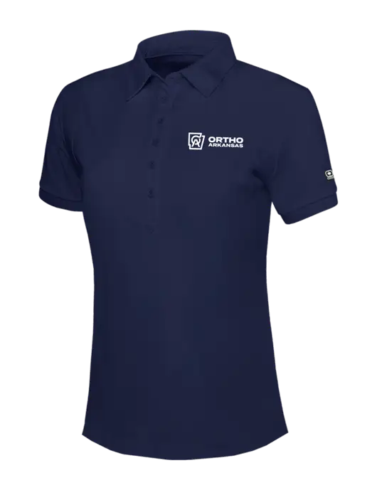 OGIO Womens Navy Jewel Polo w/Ortho Logo