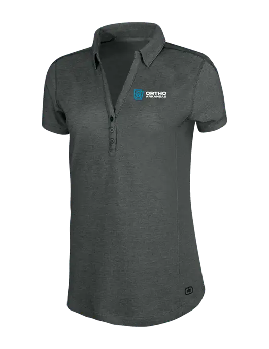 OGIO Womens Medium Grey ONYX Polo w/Ortho Logo