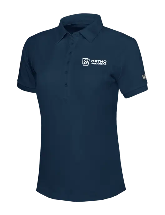 OGIO Womens Light Navy Jewel Polo w/Ortho Logo