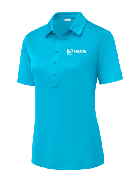 Sapphire Womens Posi-UV Pro Polo w/Ortho Logo