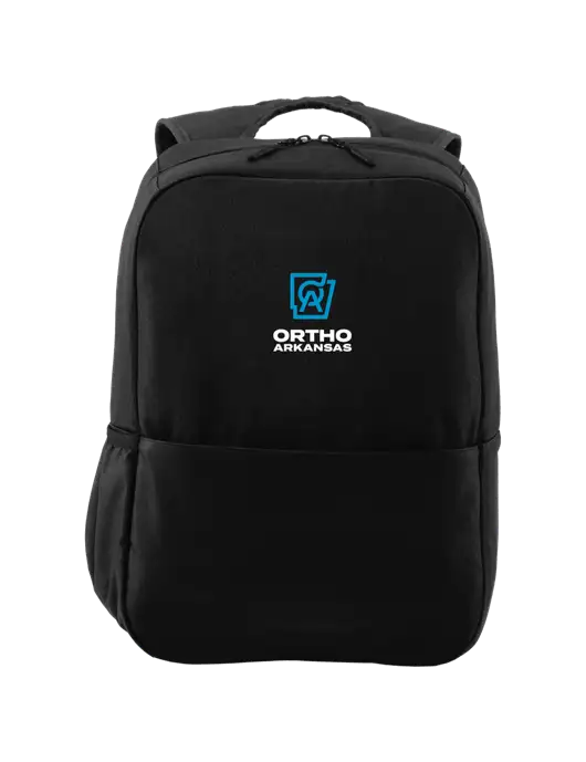 Access Square Laptop Black Backpack w/Ortho Logo