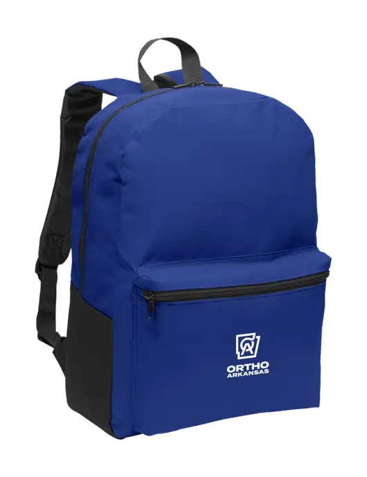 Casual Twilight Blue Lightweight Laptop Backpack w/Ortho Logo
