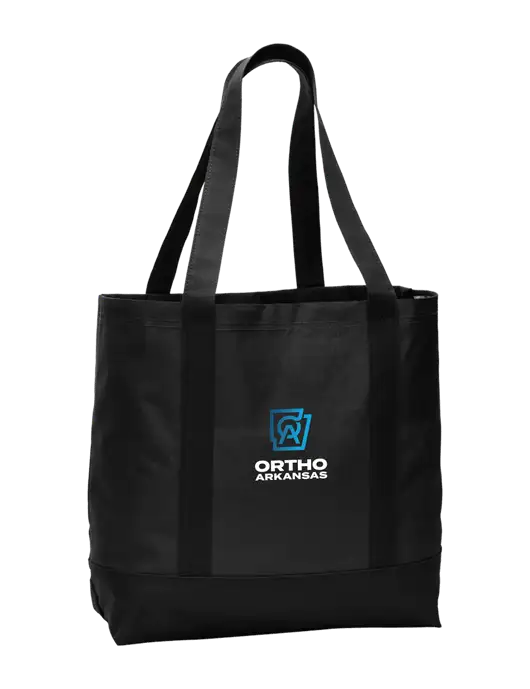 Carryall Black/Black Day Tote w/Ortho Logo