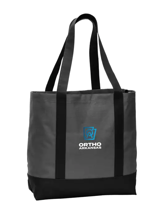 Carryall Charcoal/Black Day Tote Dark w/Ortho Logo