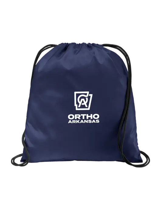 Drawstring  True Navy Cinch Pack w/Ortho Logo