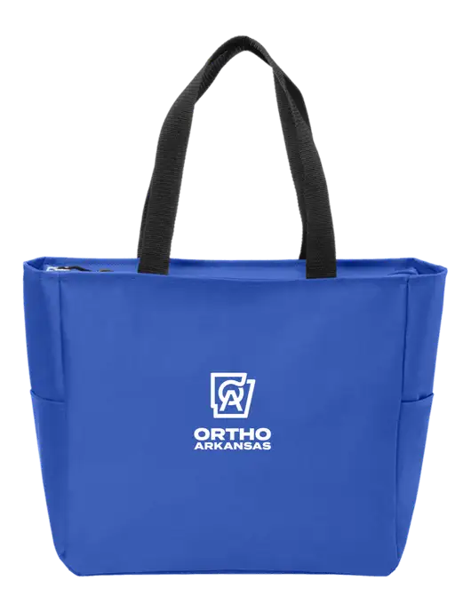 Everyday True Royal Zip Tote  w/Ortho Logo