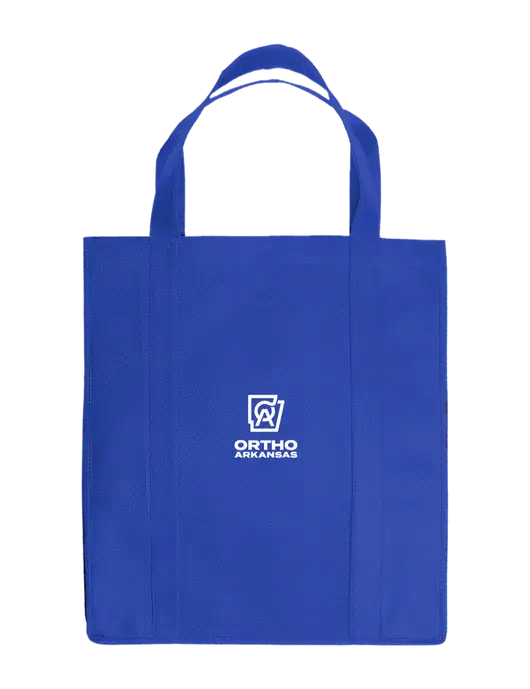 Eco Reusable Jumbo Royal Shopping Bag w/Ortho Logo