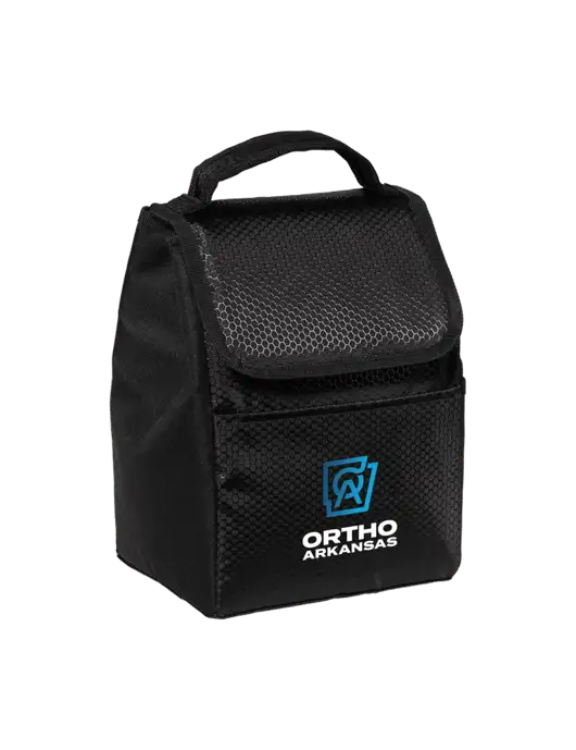 Lunch Bag Black Cooler w/Ortho Logo
