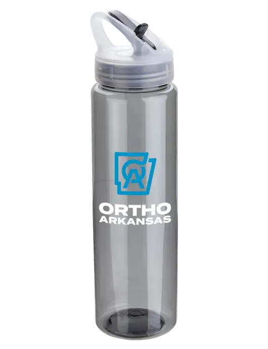 Buddy Smoke 32 oz PET Bottle with Flip Lid w/Ortho Logo