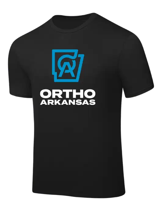 Black PosiCharge Competitor Tee w/Ortho Logo