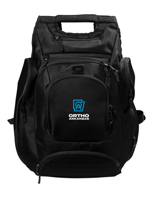 OGIO Blacktop Metro Ballistic Laptop Backpack w/Ortho Logo