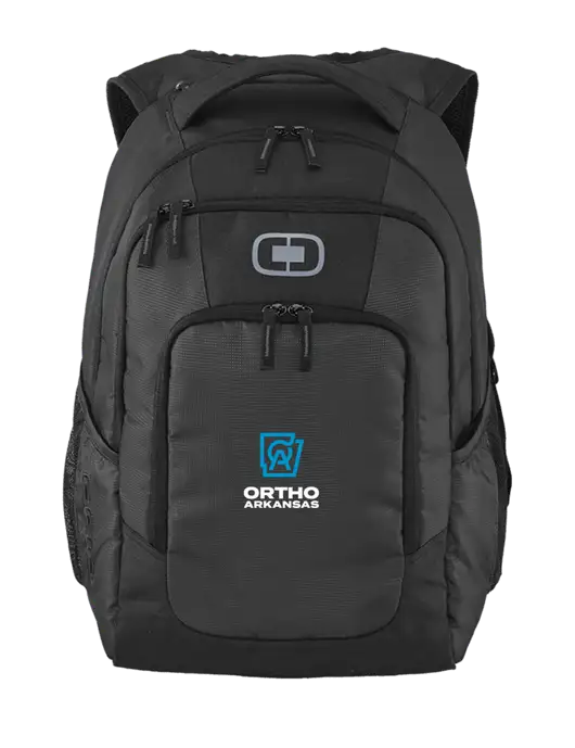 OGIO Diesel Grey Logan Laptop Backpack
 w/Ortho Logo