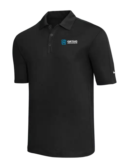 Nike Black Tech Sport Dri-FIT Polo w/Ortho Logo