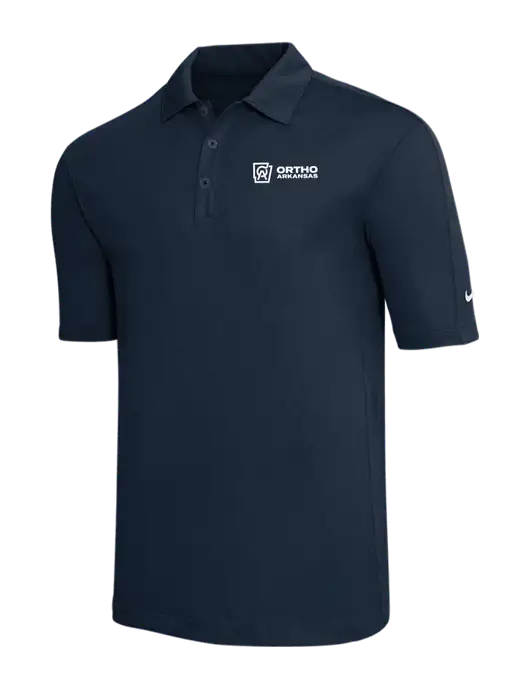 Nike Navy Tech Sport Dri-FIT Polo w/Ortho Logo