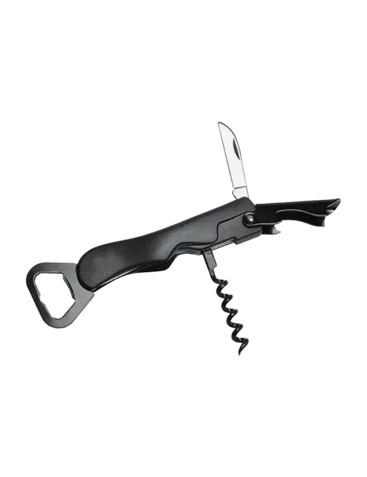Sleek Black Bottle Opener w/Ortho Logo